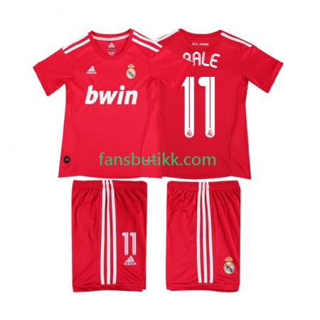 Fotballdrakt Real Madrid BALE 11 2011 2012 Barn Retro Tredjetrøye Kortermet